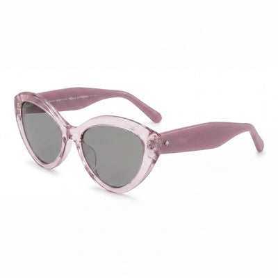 Kate Spade New York Seasonal Women's Acetate Violet Brown Frame Brown Shaded Lenses UV Protected 55mm Sunglasses