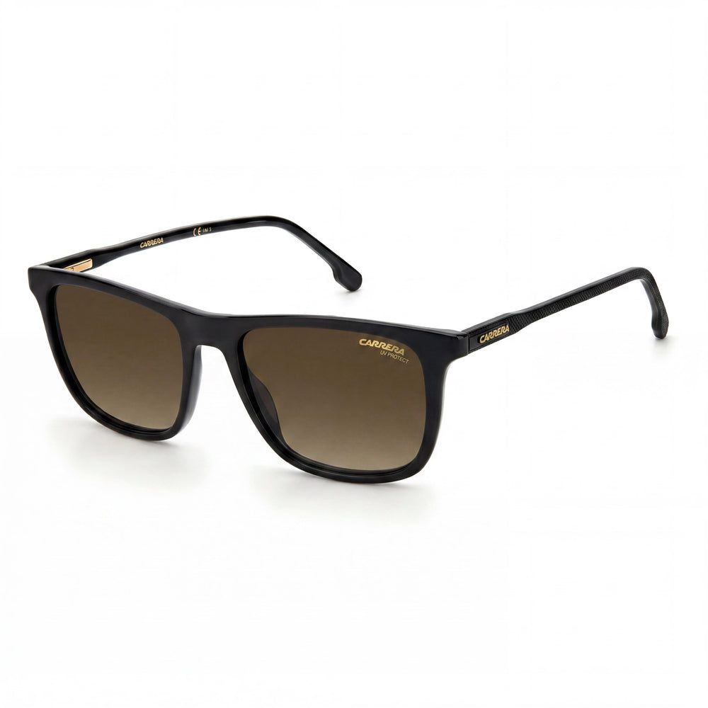 Carrera 261/S Black Rectangle Sunglasses for Men, 53mm
