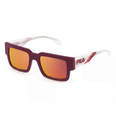 Fila Modern Unisex Acetate Frame Polycarbonate Non-Polarized Lens Sunglasses 51mm