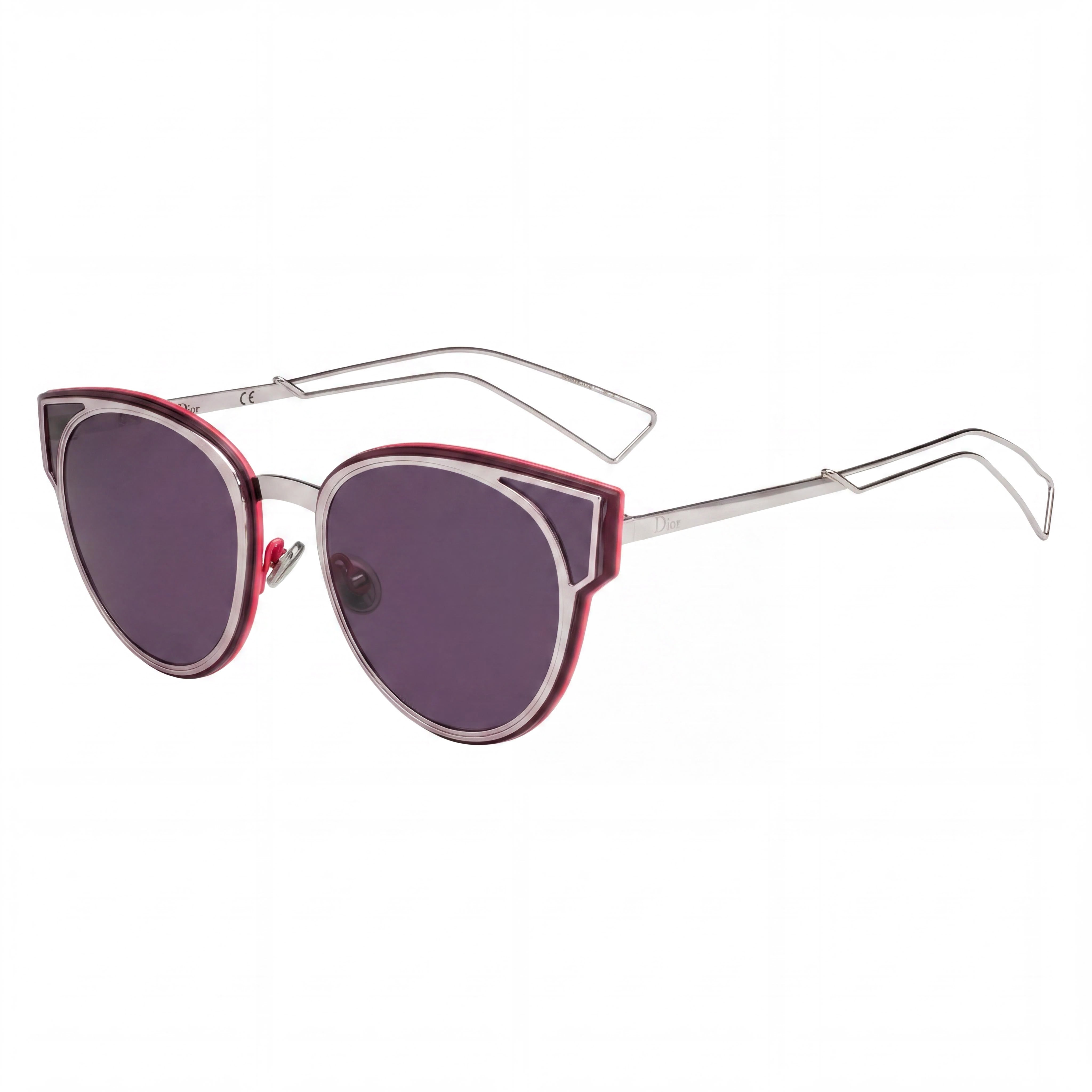 Gafas de sol Dior Diorsculpt para mujer, de acetato lila, no polarizadas, 63-15-145, antirreflejos, 100 % protección UV, Photo 1