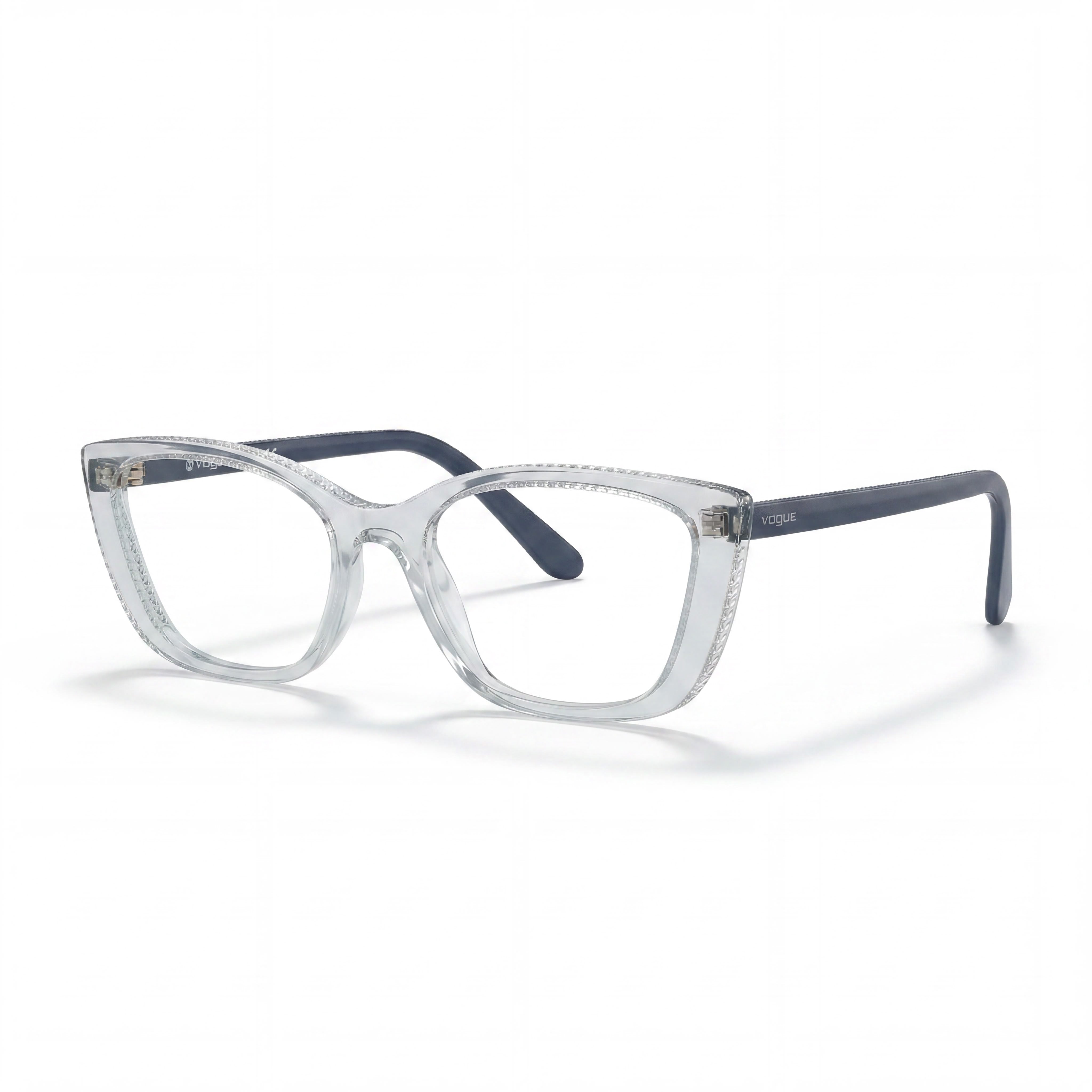 Gafas Ópticas Vogue Vo 5217 de Plástico para Mujer, Transparente Azul Celeste, Ancho de Lente 53mm, Photo 1