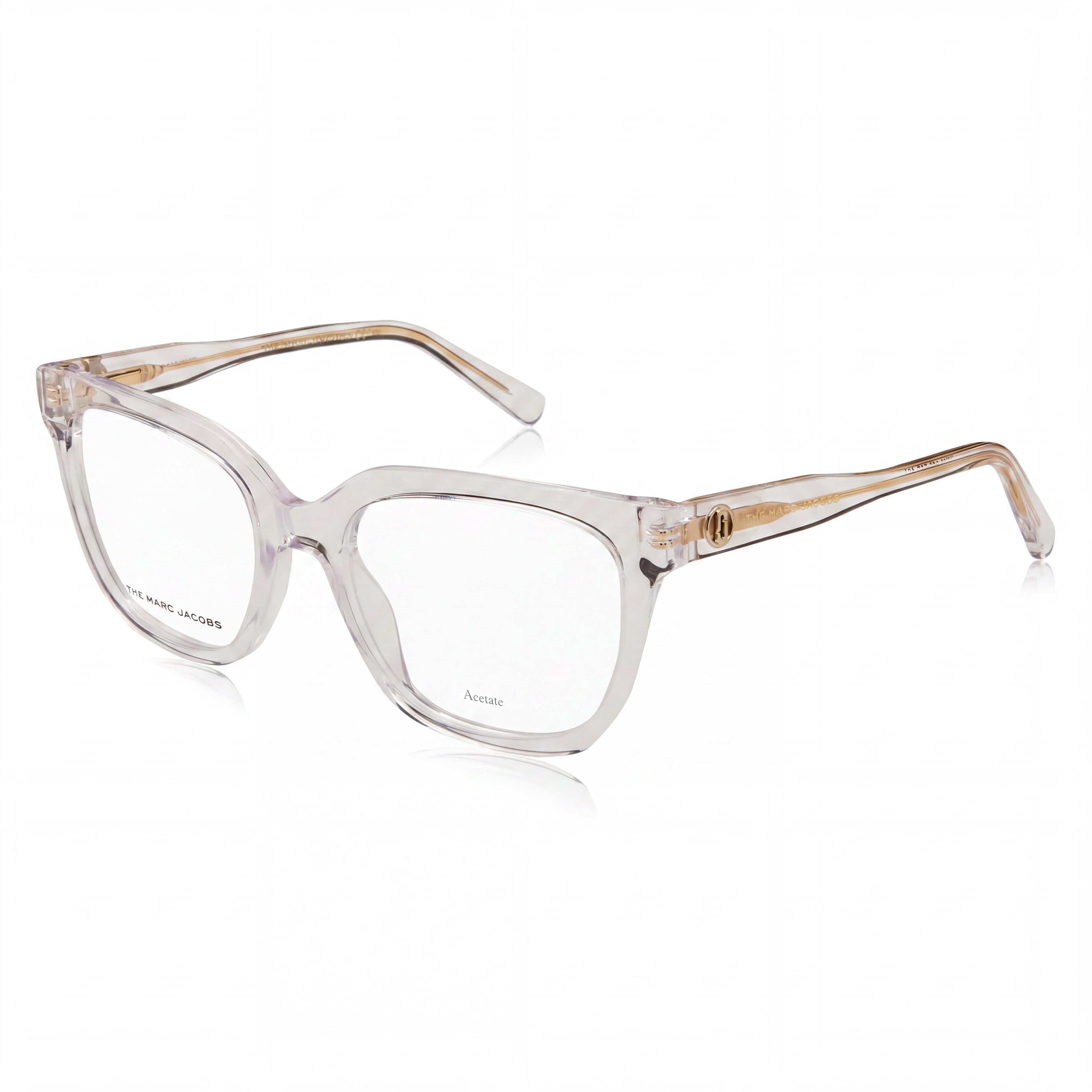 Marc Jacobs Modern Women's Crystal Acetate Frame Eyewear, 52mm Lens, 19mm Bridge, 140mm Temple, Photo 1