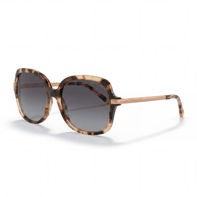Michael Kors ADRIANNA II 316213 57 Women's Pink Tortoise Light Grey Gradient Non-Polarized UV Sunglasses