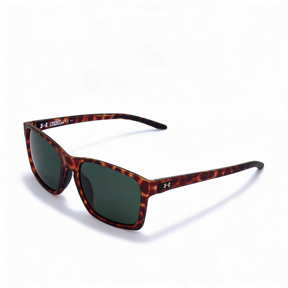 Under Armour UA 0010/F/S Women's Havana Polyamide Frame Sunglasses with Green Lenses, 100% UV Protected 58mm