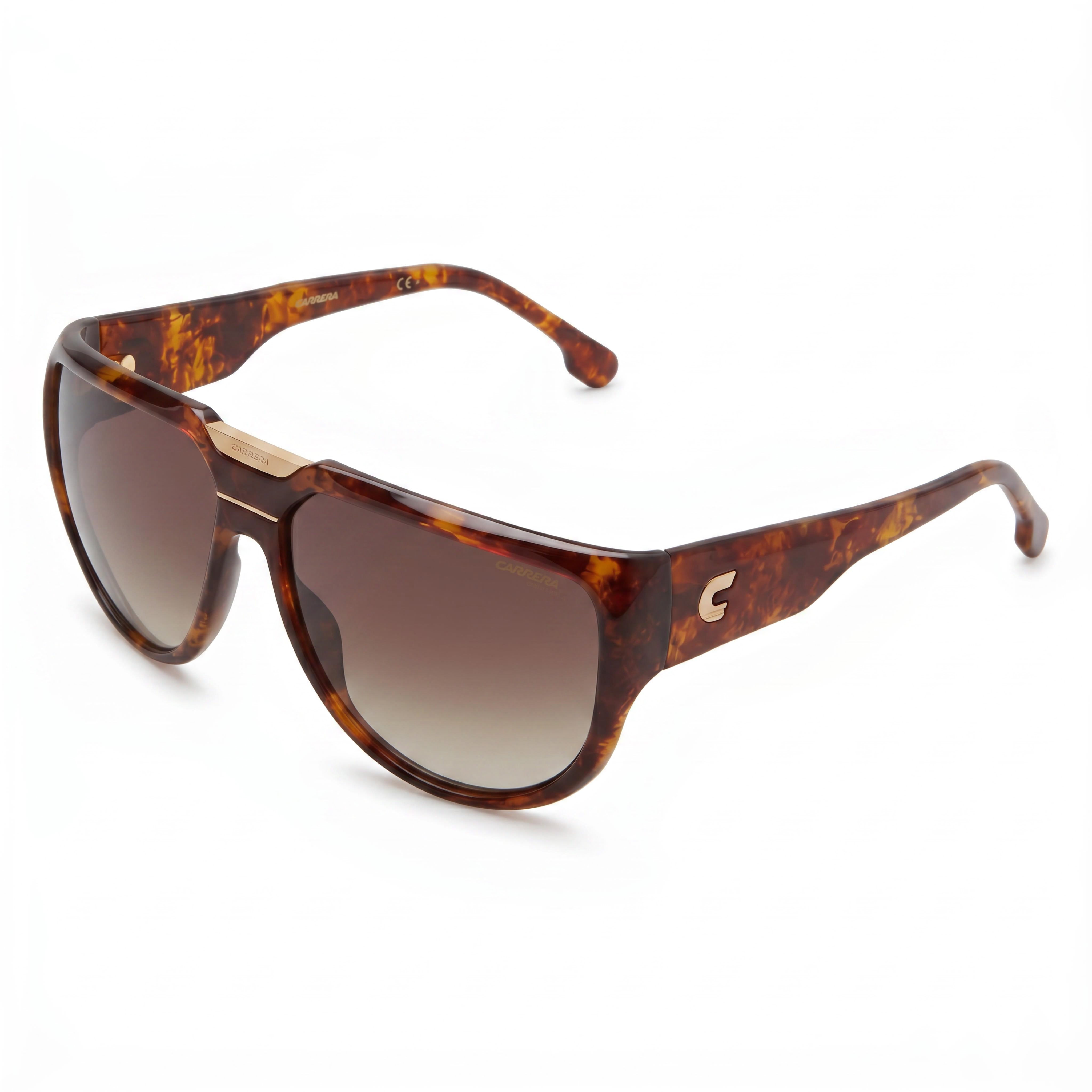 Carrera Flaglab 13 Unisex Havana Browline Polyamide Brown Gradient UV Protection Sunglasses 62mm, Photo 1