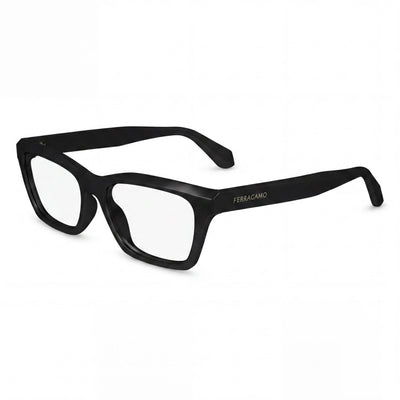 Gafas de hombre Salvatore Ferragamo Sf2986 con montura de acetato negro y lentes de 53 mm