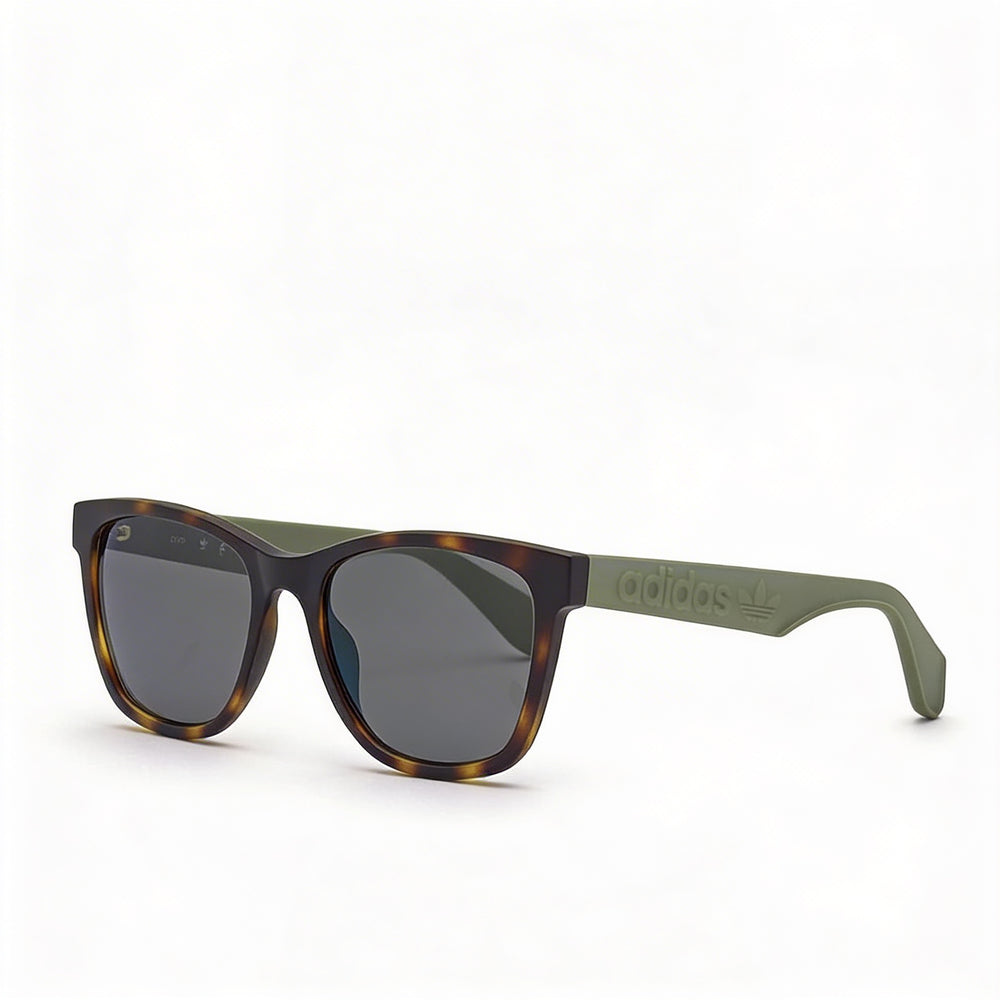 Adidas Originals Modern Unisex Injected Navigator Dark Havana UV Protected Non-Polarized Sunglasses 54mm