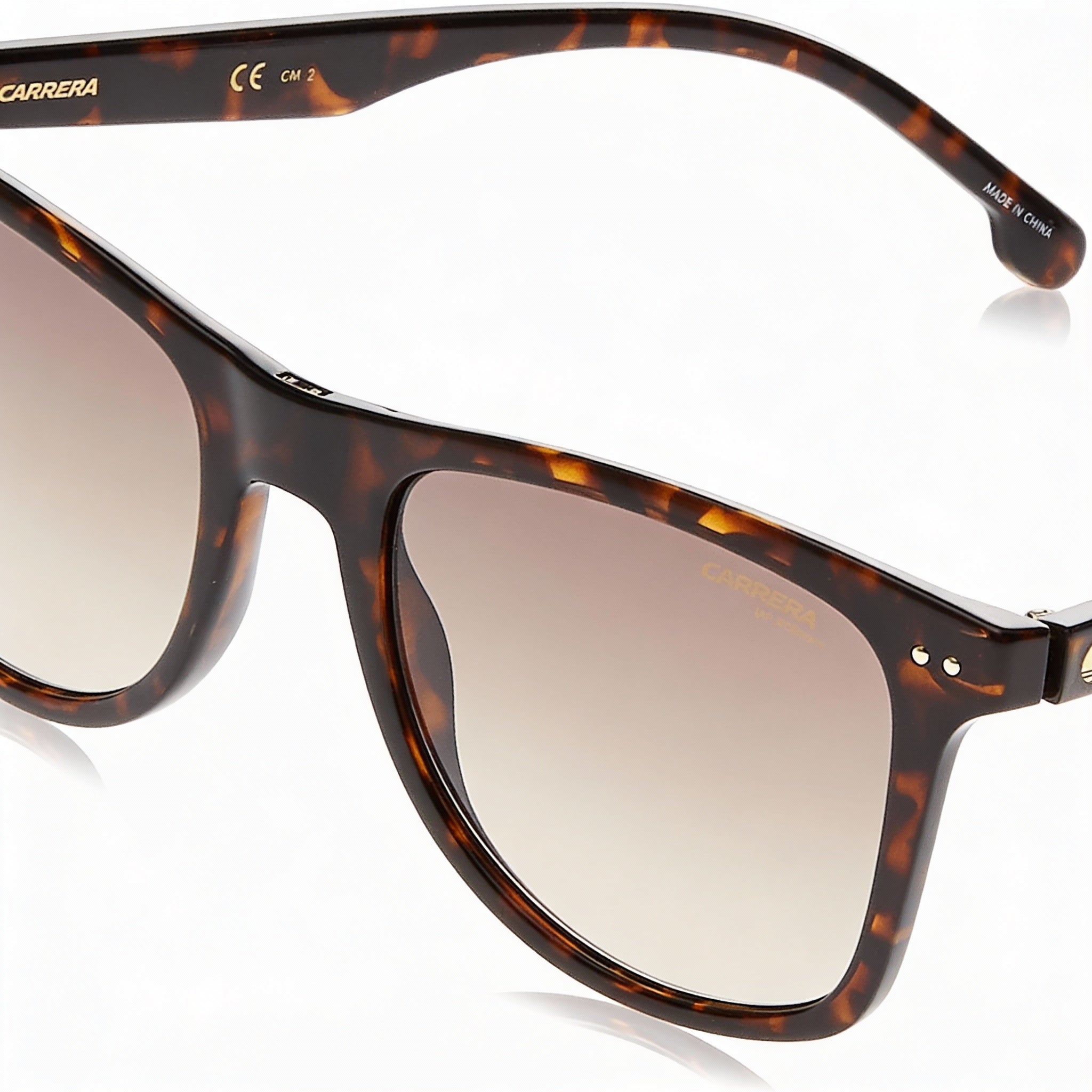 Carrera 2022T/S Unisex Square Polyamide Frame Brown Gradient Non-Polarized UV Protection Sunglasses 51mm, Photo 1