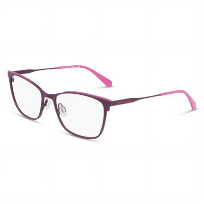 Calvin Klein Jeans CKJ21207 Women's Metal Cat Eye Eyeglasses Purple Party Pink 53mm