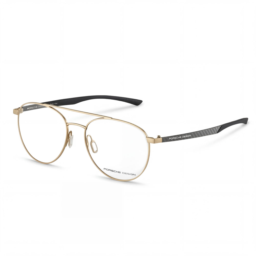 Porsche Design Casual Lightweight Unisex Dark Grey Blue 54-17-145 Prescription Ready Eyeglasses with Clear Demo Lenses