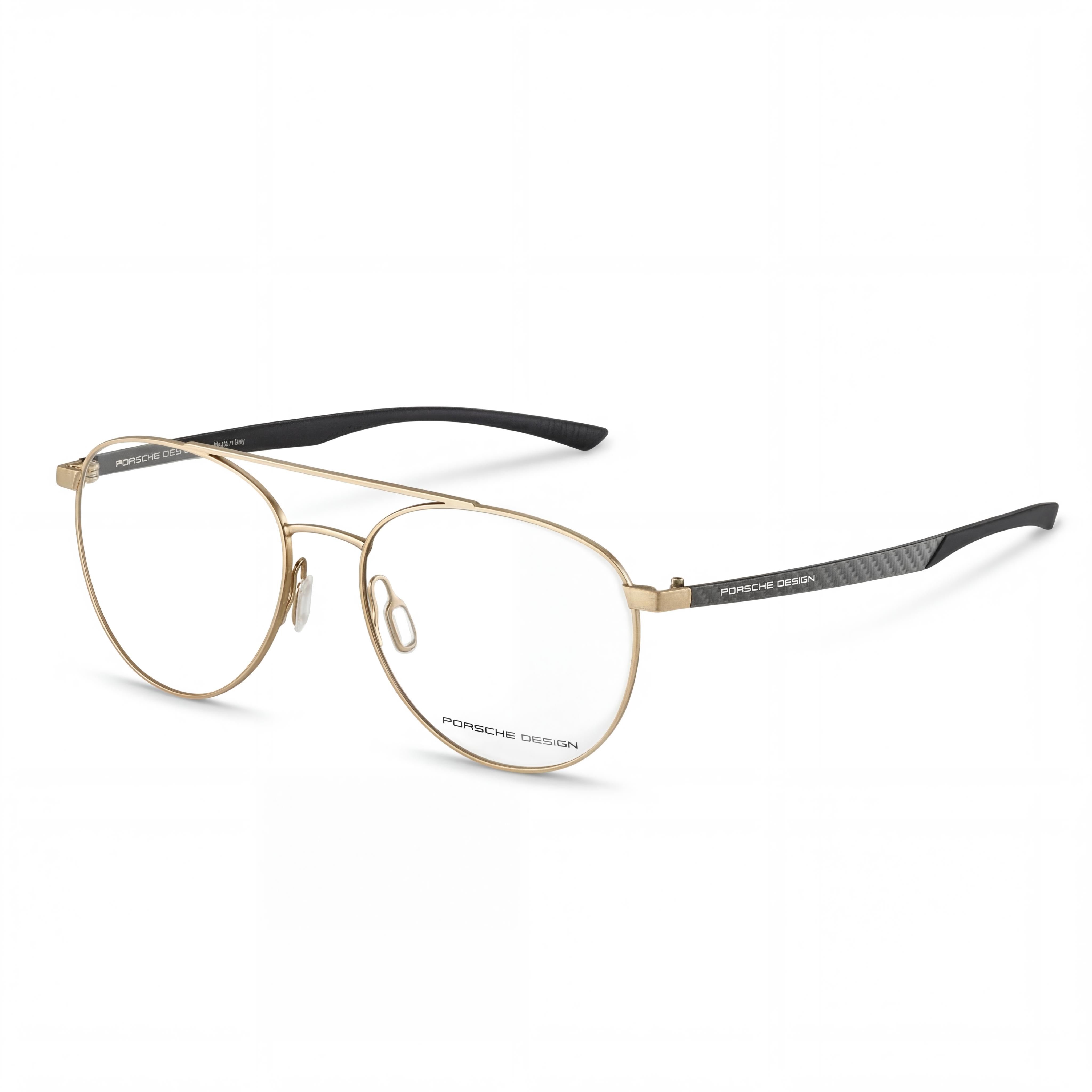 Gafas Porsche Design informales unisex ligeras azul gris oscuro 54-17-145 listas para receta con lentes de demostración transparentes, Photo 1