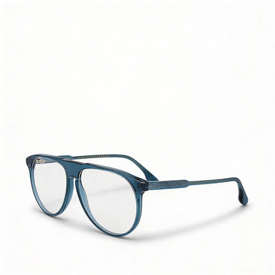 Victoria Beckham Vb2602 Gafas diseñadas para hombre, con montura de color verde azulado y lentes de policarbonato, con dimensiones específicas de 58-13-140