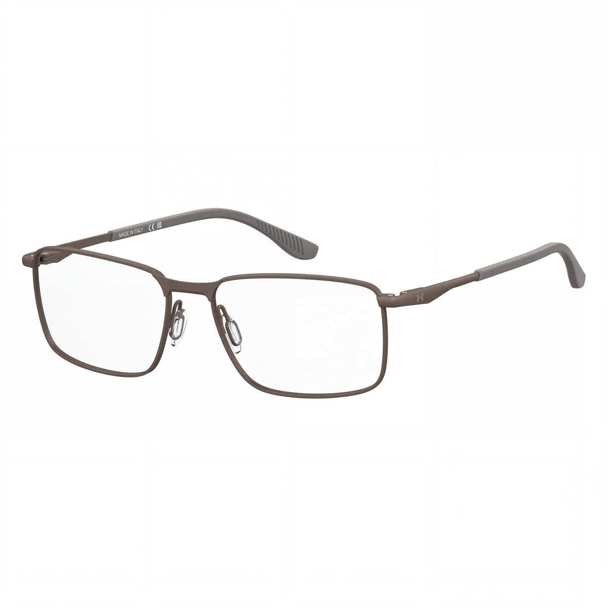 Under Armour Women's Classic Grey Brown Stainless Steel Non- Eyewear 55-16-145, Photo 1