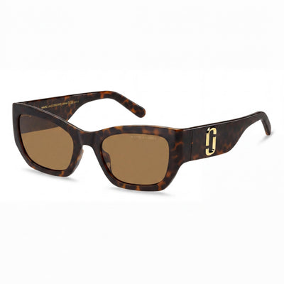 Marc Jacobs Casual Women's Havana 100% UV Protection Non-Polarized Sunglasses 53-21-135mm