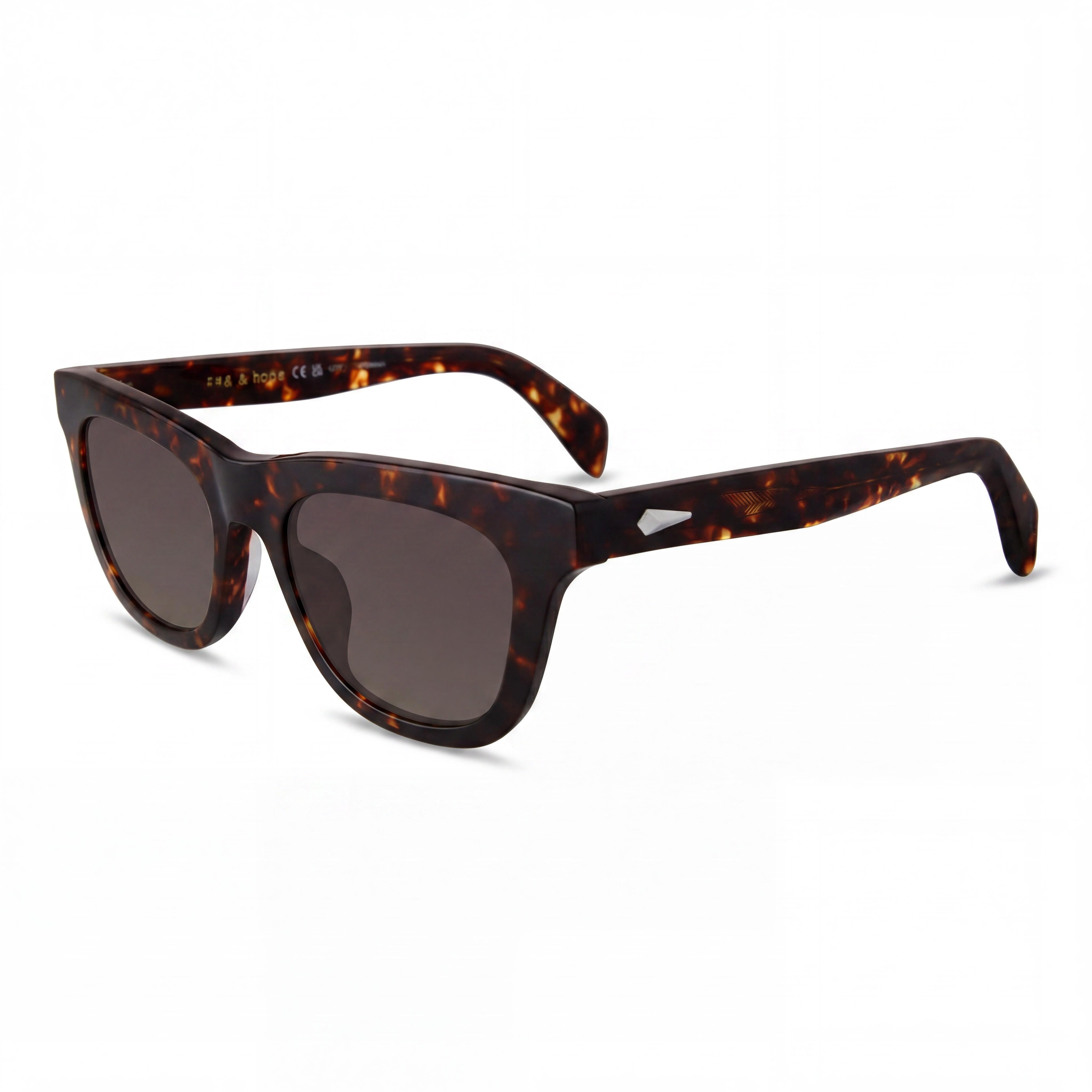 Gafas de sol Rag &amp; Bone para mujer, estilo casual, con montura de aceite ecológico Havana, color marrón, sin polarizar, 52/19/145, Photo 1