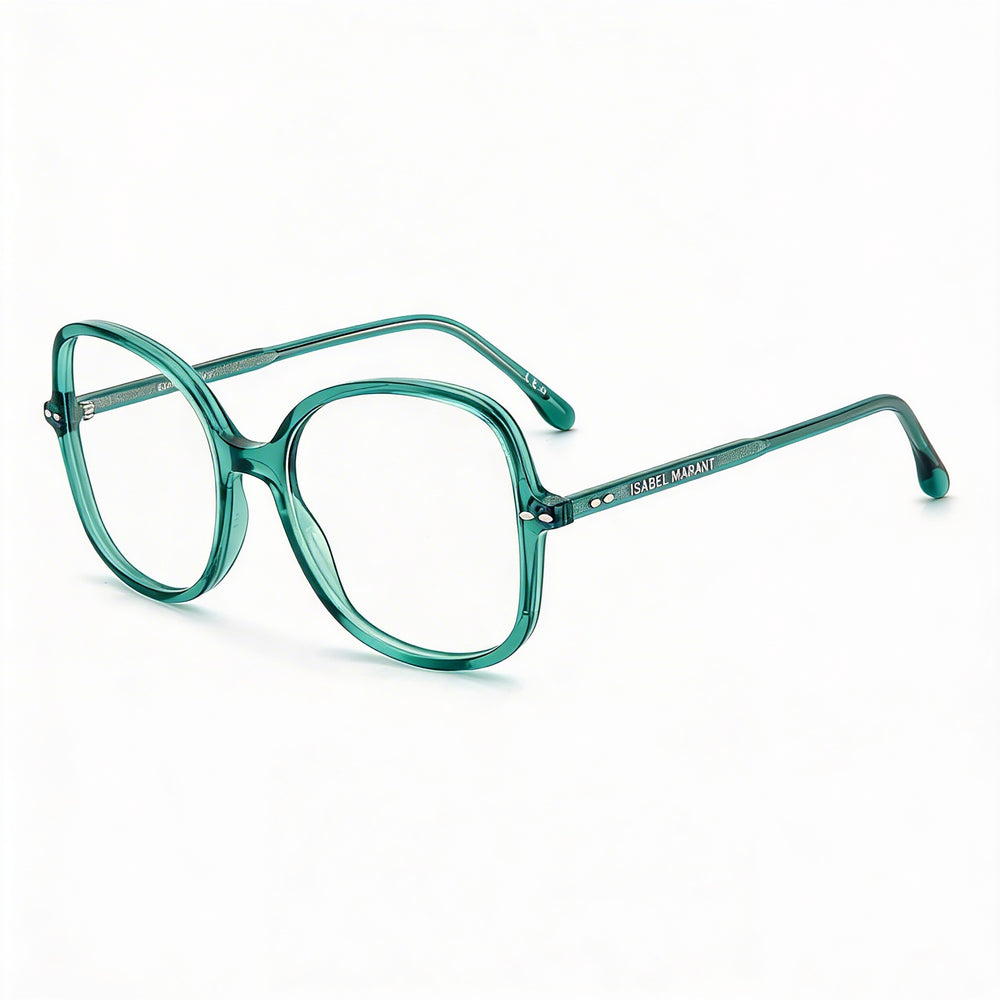 Gafas de sol retro/vintage de acetato color cerceta no polarizadas para mujer Isabel Marant Im 0022 de 54 mm