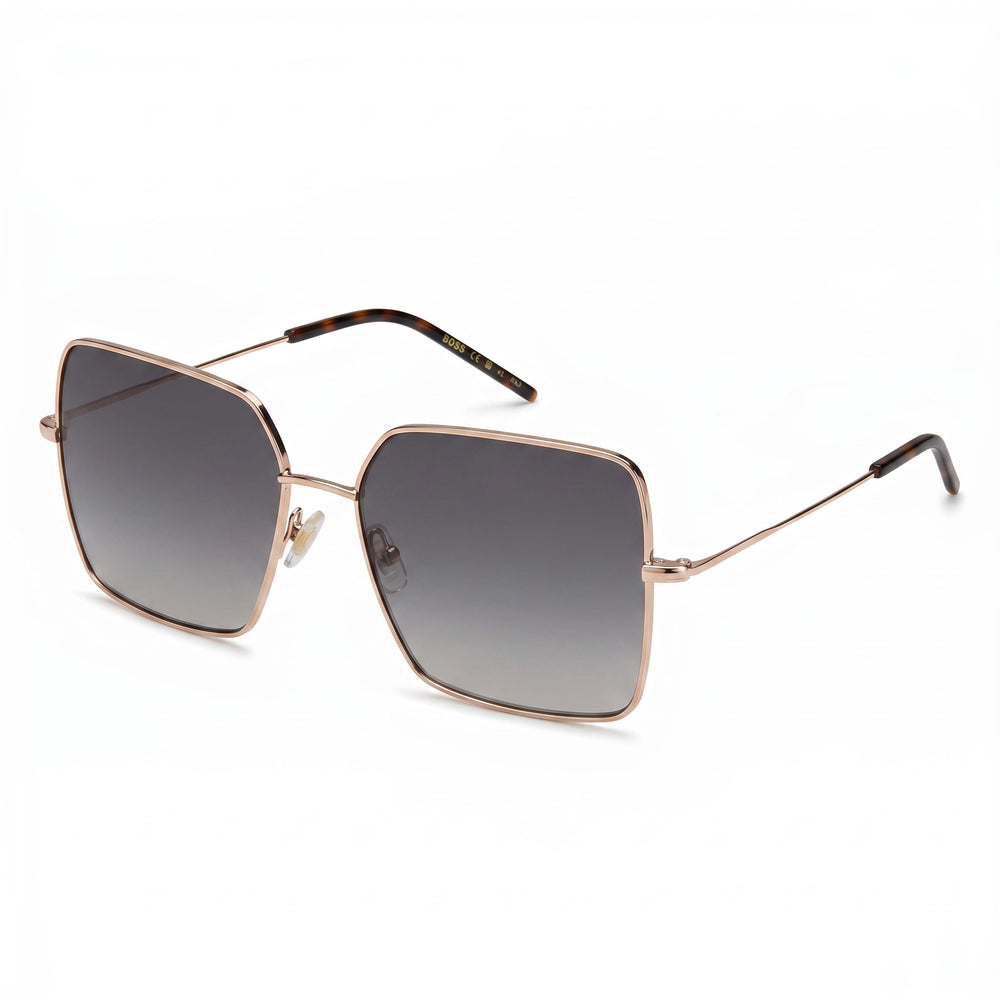 Hugo Boss Casual Women's Gold Copper Stainless Steel Frame Non-Polarized Sunglasses 57-16-140