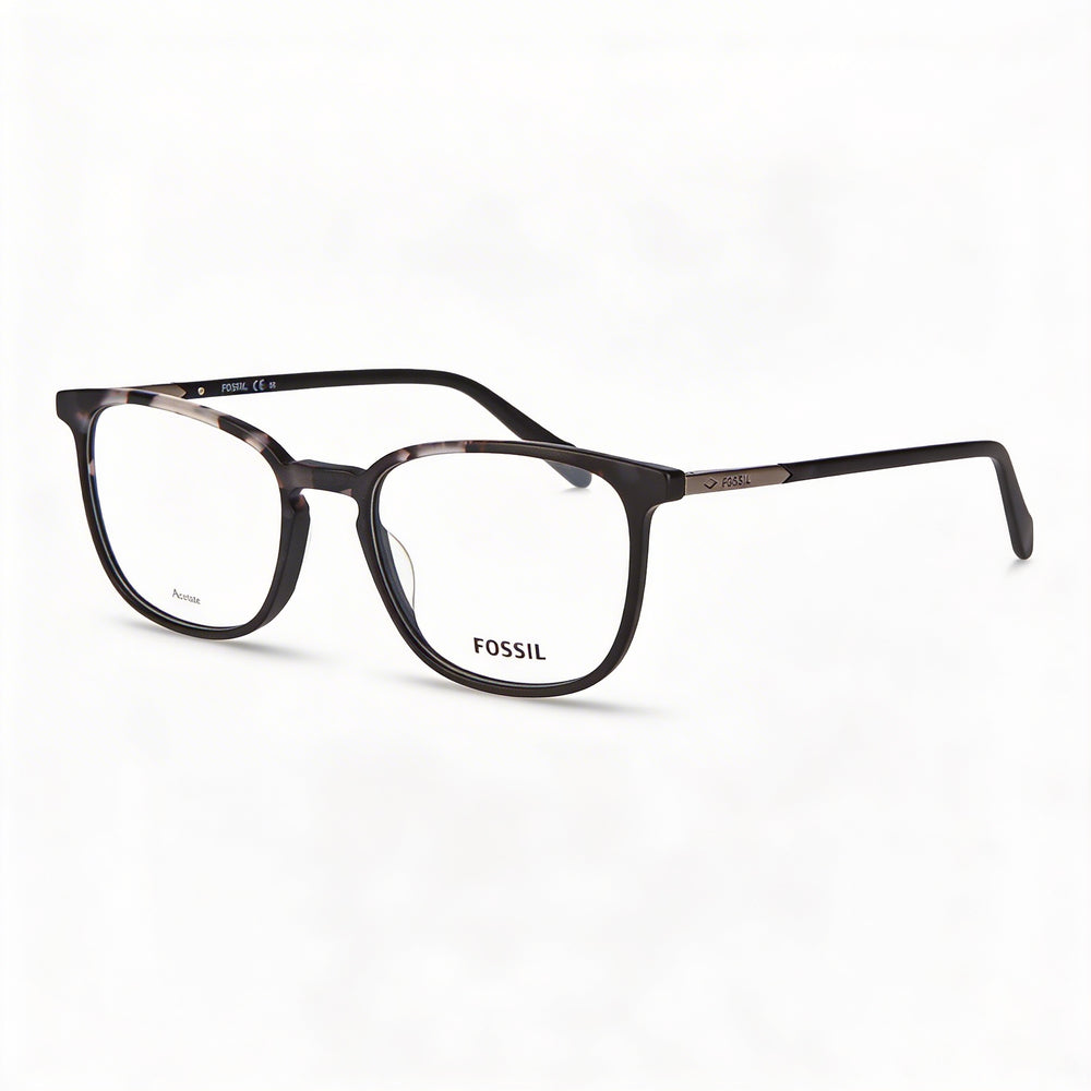 Gafas de sol Fossil Fos 7116/G para hombre, con montura de plástico polarizada y lentes de policarbonato, color gris, 52 mm