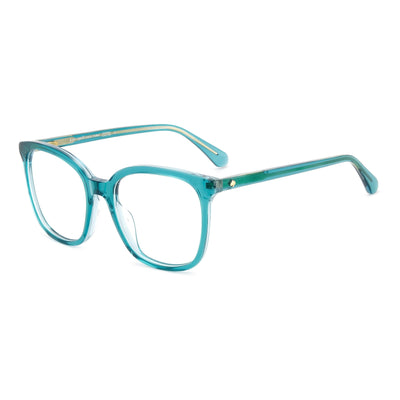 Gafas de sol polarizadas Kate Spade New York Madrigal/G para mujer con montura de plástico y lentes transparentes, 53-18-140