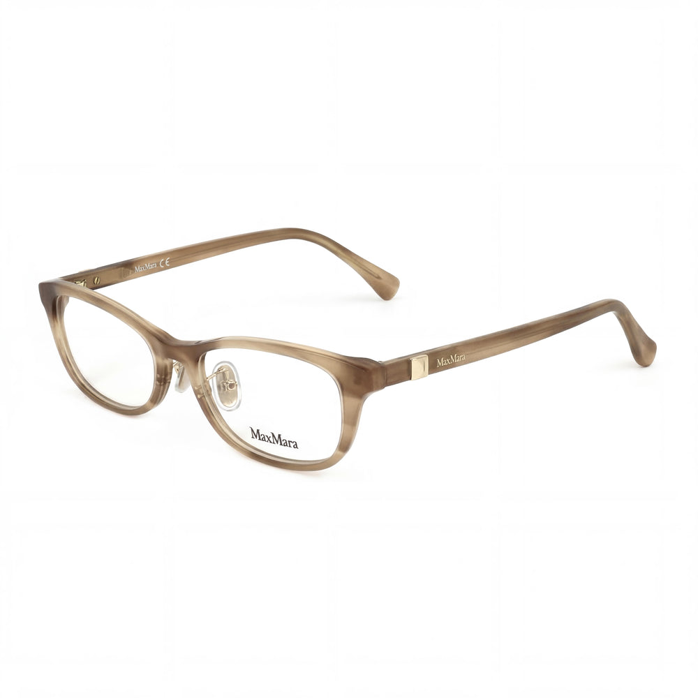 MaxMara Men's Classic Asian Fit Optical Eyeglasses in Havana