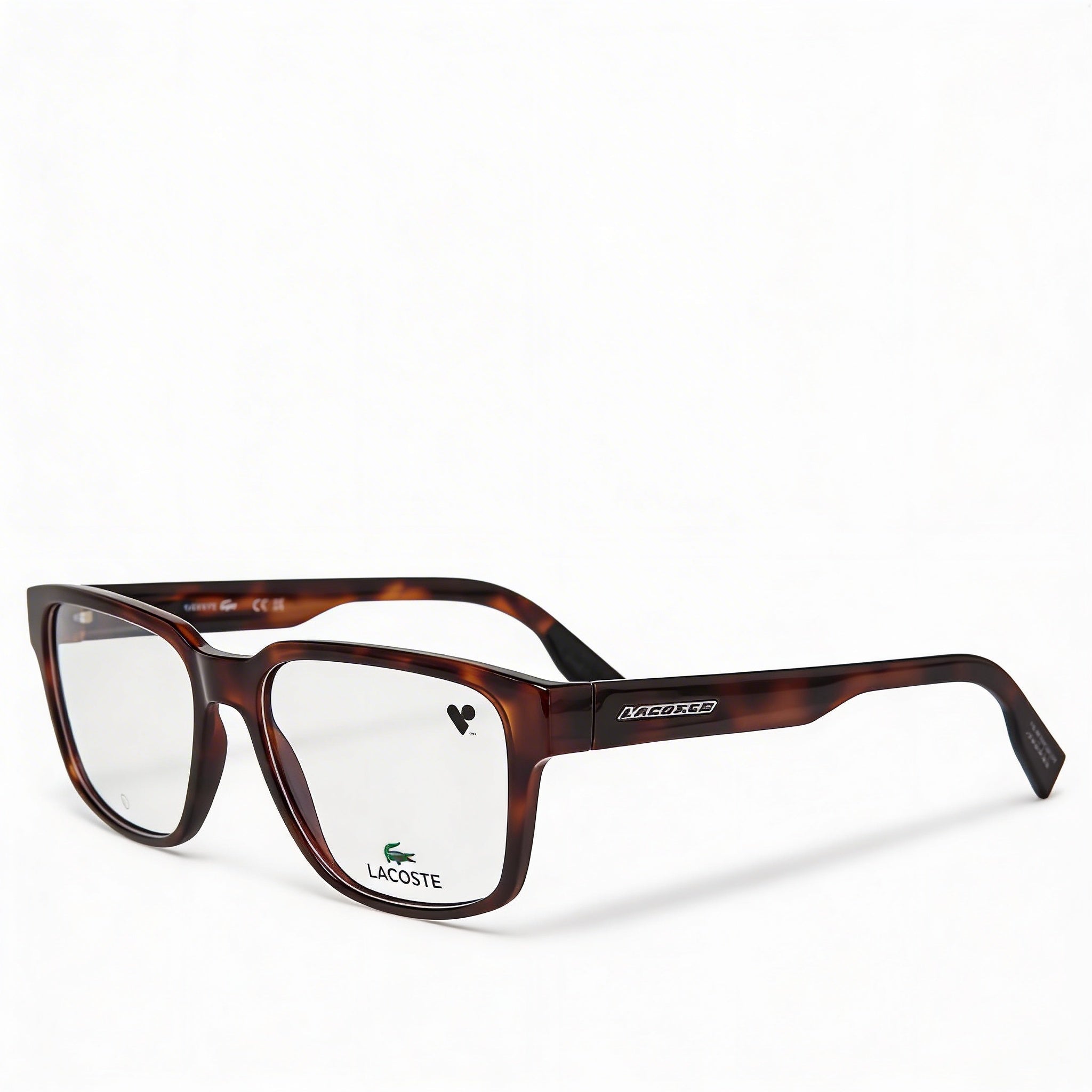 Gafas de hombre Lacoste L2927 Rectangulares Havana INYECTADAS No Polarizadas 56mm, Photo 1