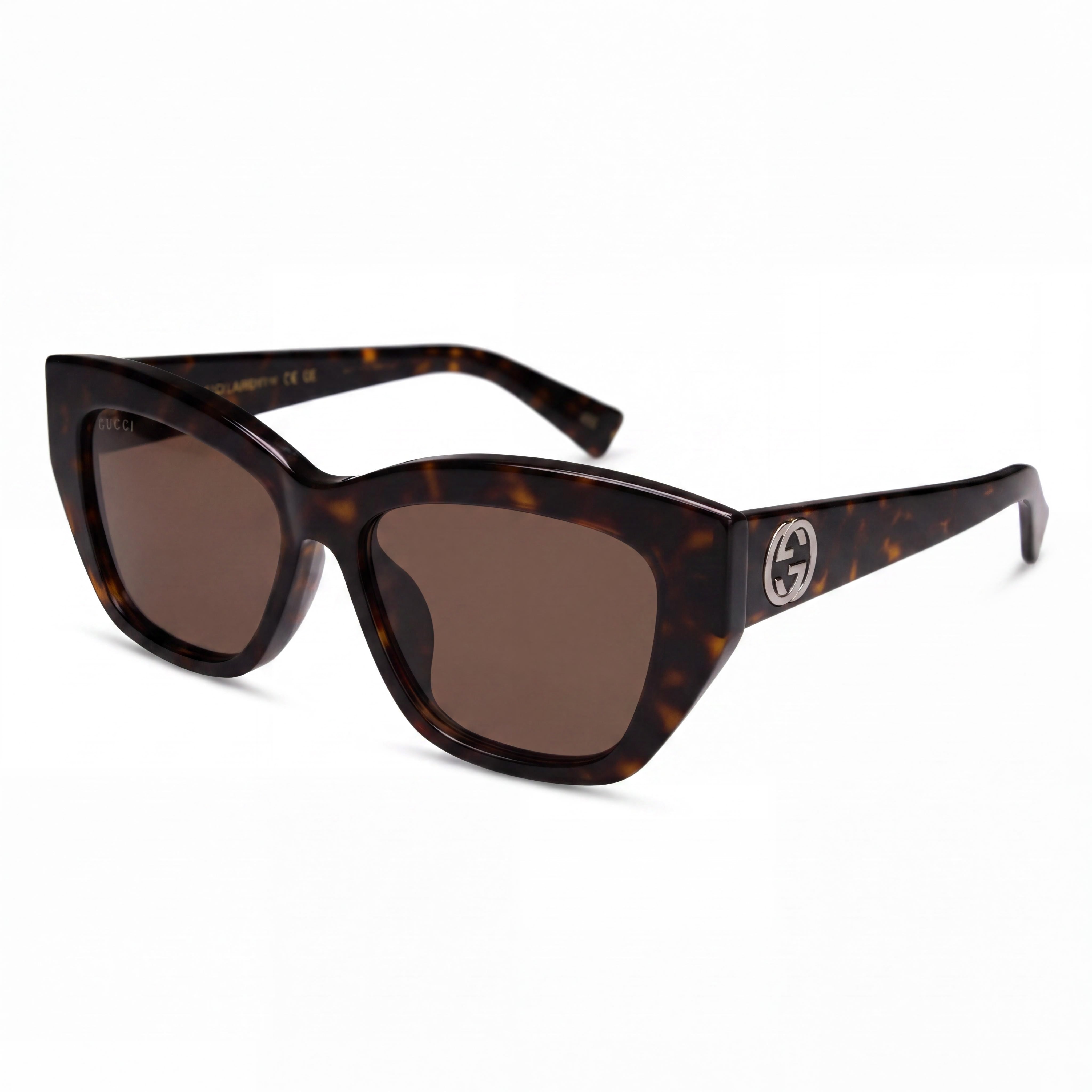 Gucci Casual Style GG1844SA-002 Unisex Sunglasses with Black Frames and Black Lenses, 17mm Bridge, 140mm Temple, Photo 1
