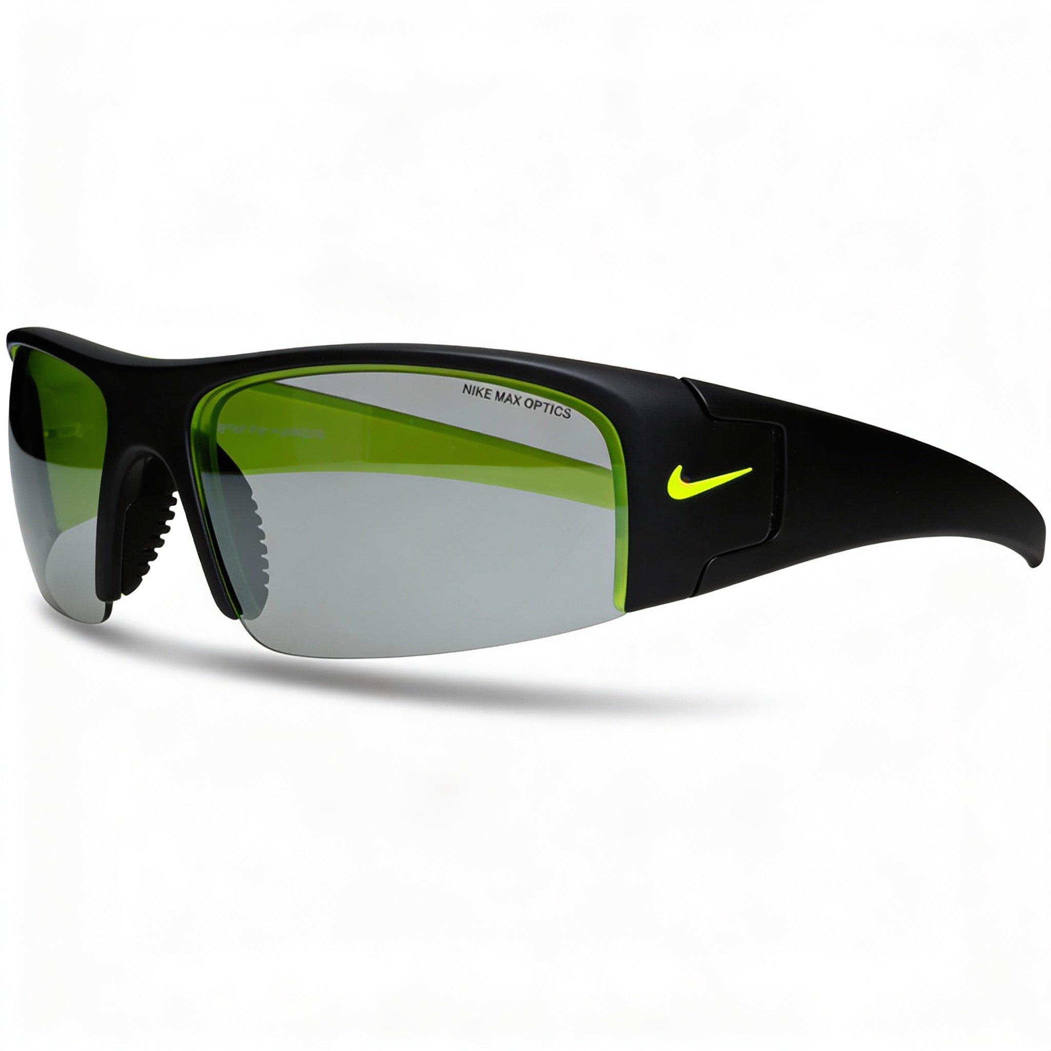 Gafas de sol Nike Wayfarers unisex, montura de plástico negra, lentes de plástico Volt, 100 % protección UV, no polarizadas., Photo 1