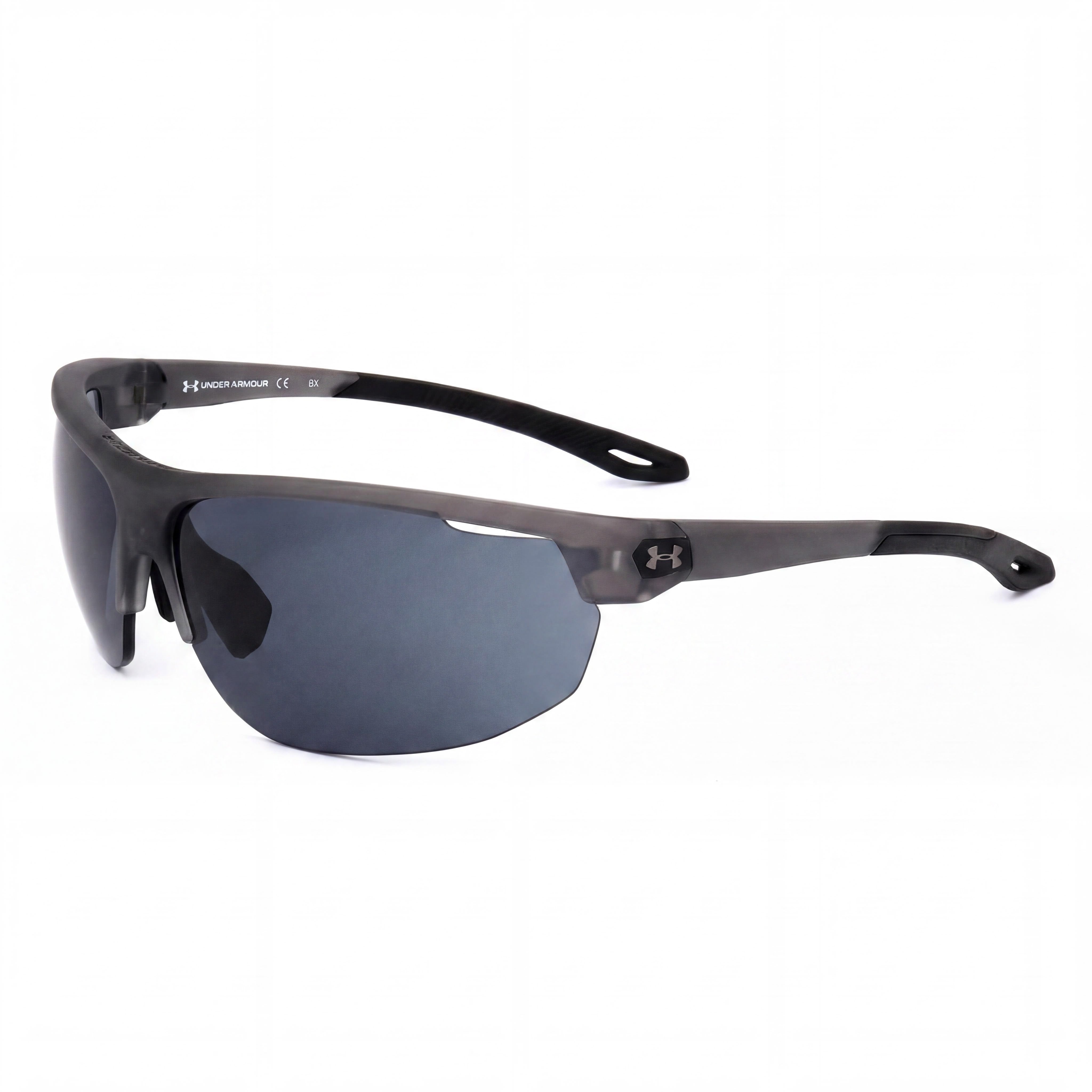 Gafas de sol unisex Under Armour Classic con montura de policarbonato gris, lentes de 71 mm, patillas de 130 mm, protección UV, no polarizadas, Photo 1