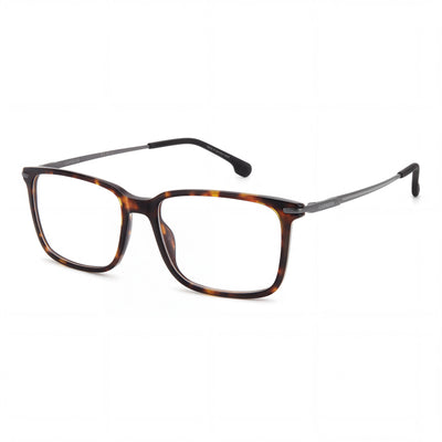Carrera Men's CARRERA 8897 Square Optical Frame, Light Acetate in Havana Color, Size 55-17-140