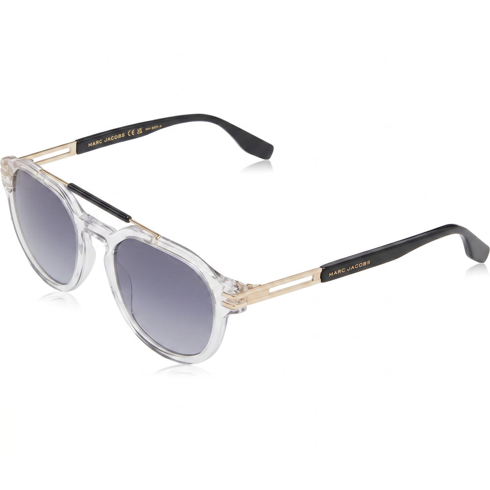 Gafas de sol Marc Jacobs Classic para hombre de acetato de cristal gris oscuro degradado no polarizadas UV 400 de 52 mm