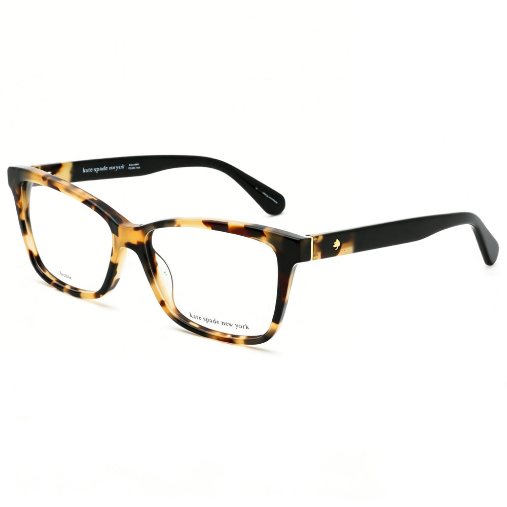Gafas Kate Spade New York Camberly para mujer, de plástico negro Havanan, con lentes de policarbonato de 53 mm