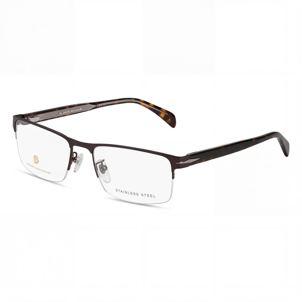 David Beckham Db 1068 Unisex Modern Brown Matrut Alloy Steel Sunglasses 58mm UV Protection
