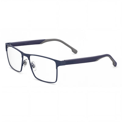 Carrera 8863 Unisex Eyeglasses with Blue Stainless Steel Frame, Lens Width 45mm, Bridge Width 145mm, Temple Length 145mm