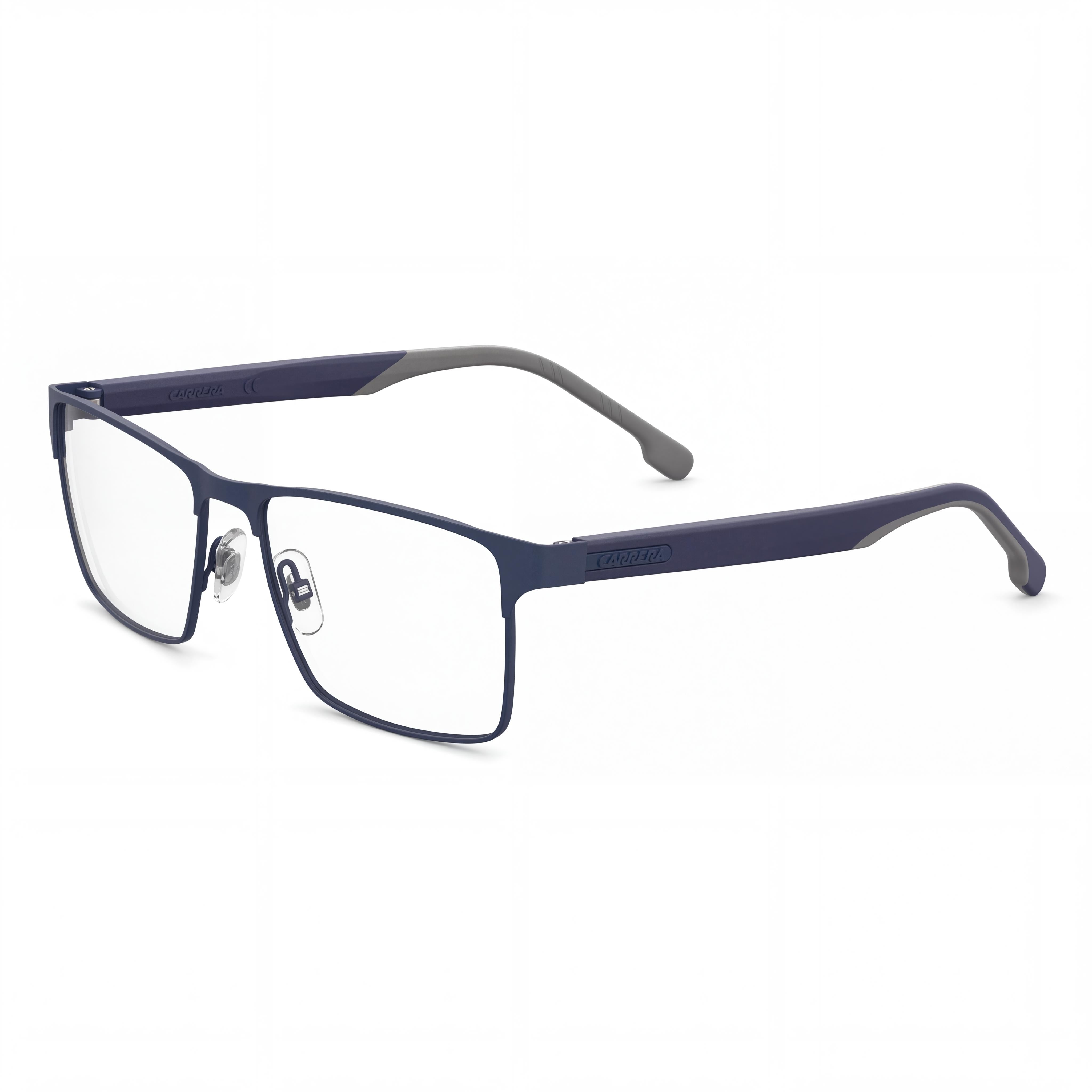 Carrera 8863 Unisex Eyeglasses with Blue Stainless Steel Frame, Lens Width 45mm, Bridge Width 145mm, Temple Length 145mm, Photo 1