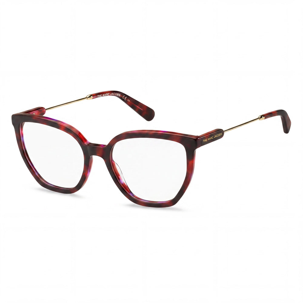 Gafas de sol polarizadas Marc Jacobs Marc 596 para mujer, diseño de ojo de gato, de acetato color cereza Havana, de 54 mm