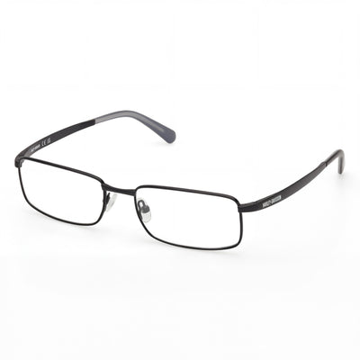 Harley-Davidson Casual Unisex Metal Eyewear with Matte Blue Frame and Blue Polycarbonate Lenses 57-18-145