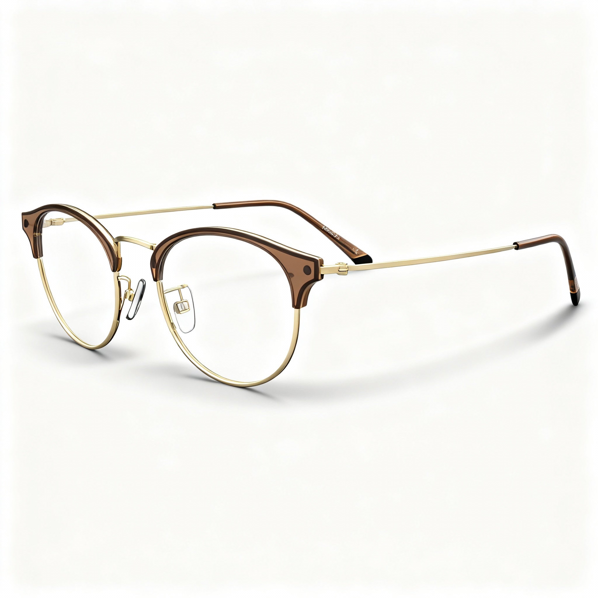 Polaroid PLD D404/G Unisex Brown Alloy Steel Frame with Polycarbonate non-polarized Lenses Sunglasses 51mm