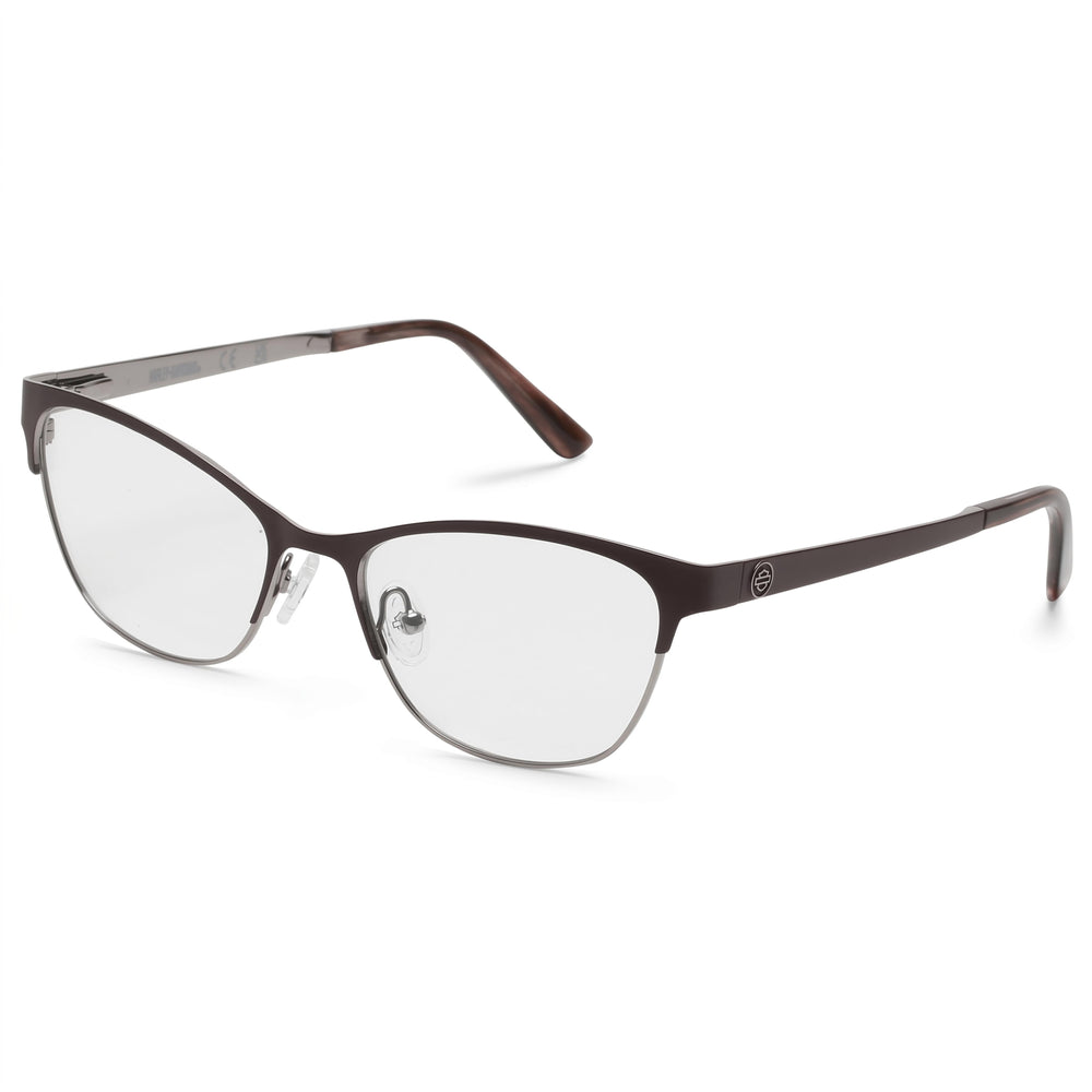 Harley-Davidson Hd0572 Unisex Matte Violet Metal Polarized Prescription Eyeglasses 51-16-140