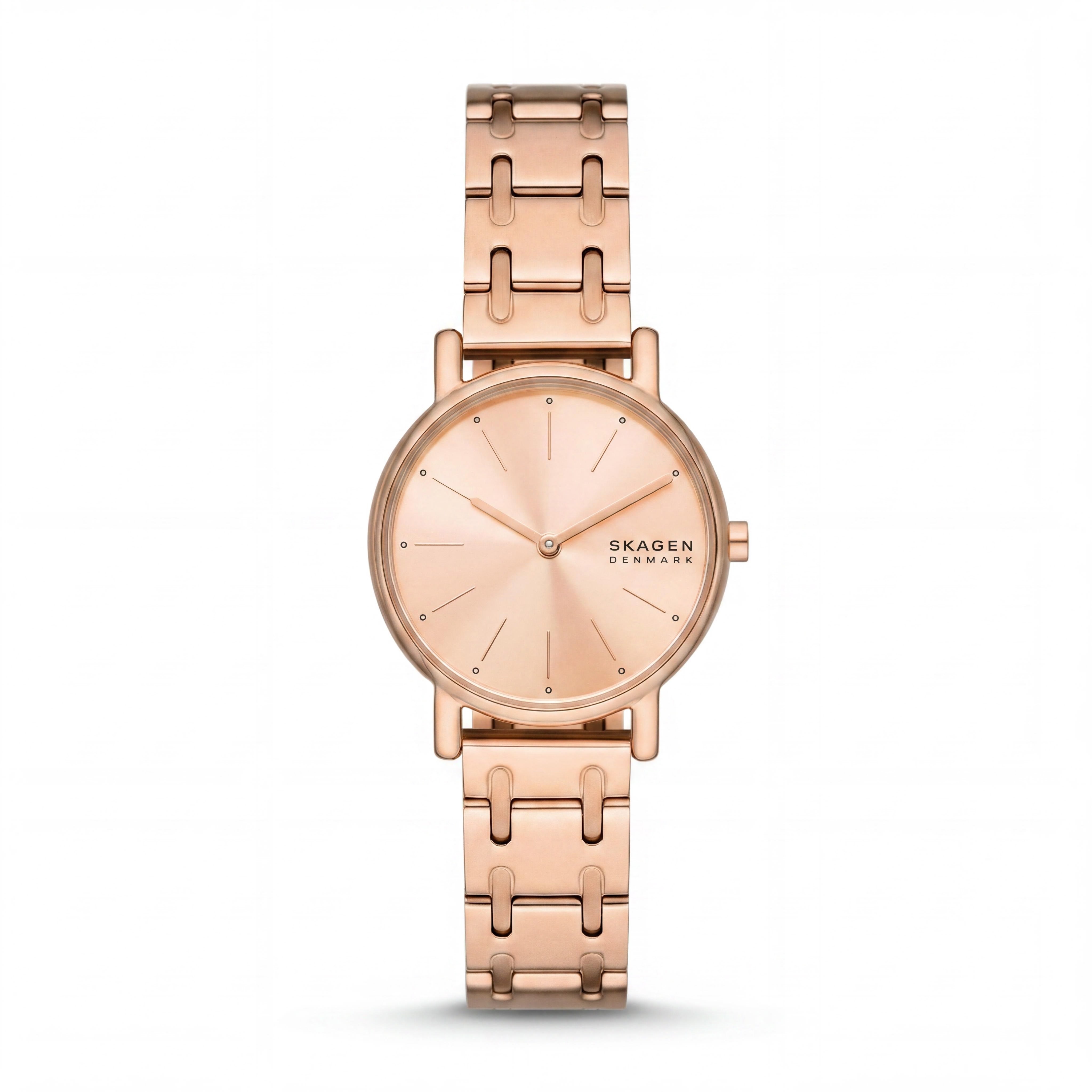 Reloj SKAGEN DENMARK Signatur Lille para mujer, de acero inoxidable en oro rosa y correa intercambiable de 30 mm, Photo 1