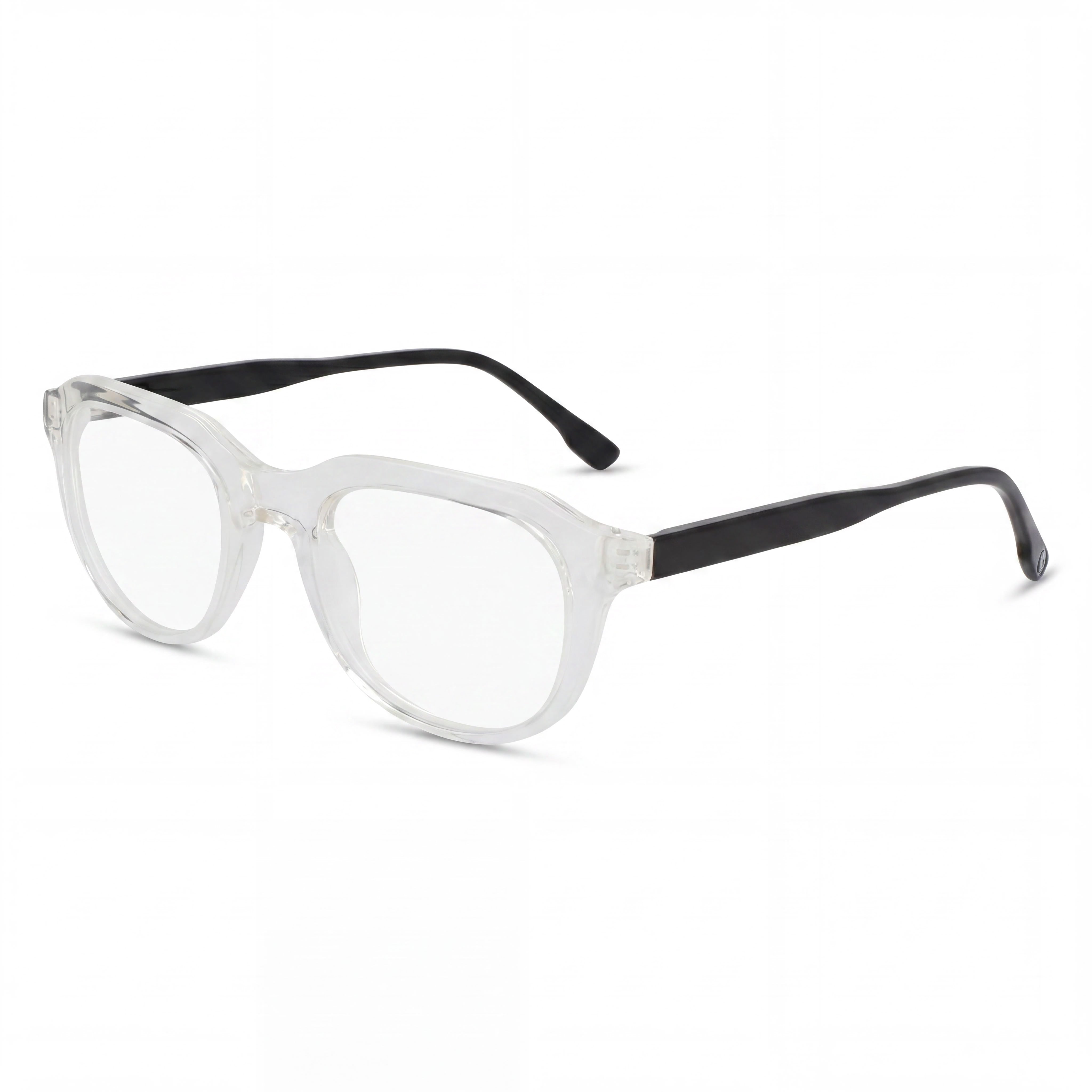 MCALLISTER Mc4537 Unisex Eyeglasses with Crystal Acetate Frame & Clear Polycarbonate Lenses (50-21-140), Photo 1