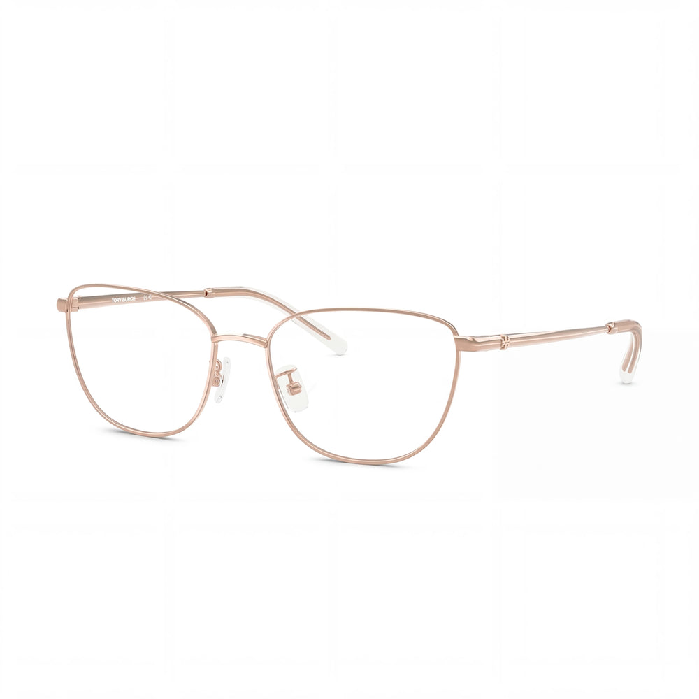 Gafas de sol Tory Burch Classic Gold de metal dorado cuadradas para mujer 52mm