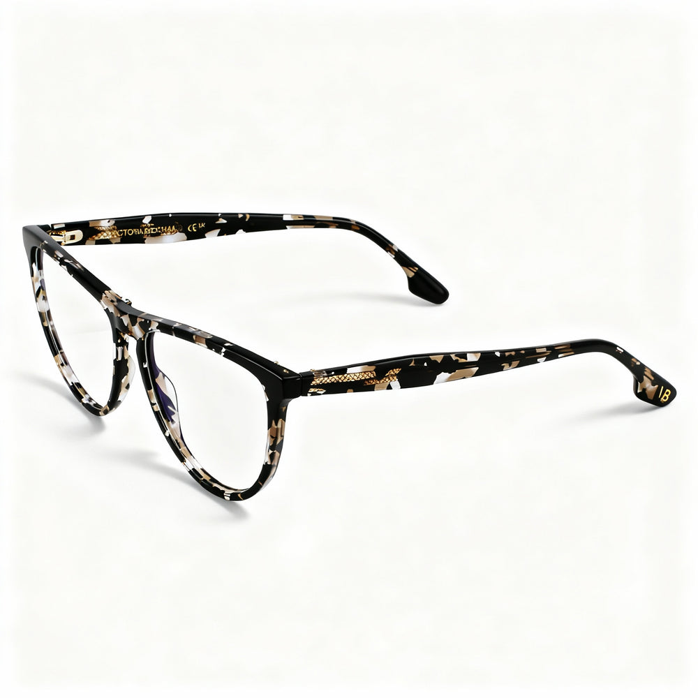 Victoria Beckham Vb2672 Women's 2024 Oval Ophthalmic Frame Black Havana 56-15-140mm
