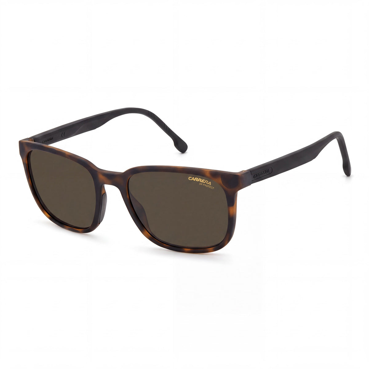 Carrera 8046/S Unisex Sunglasses with UV Coating, Polyamide Frame & Lens, Matte Havana, Lens Width 54mm, Photo 1