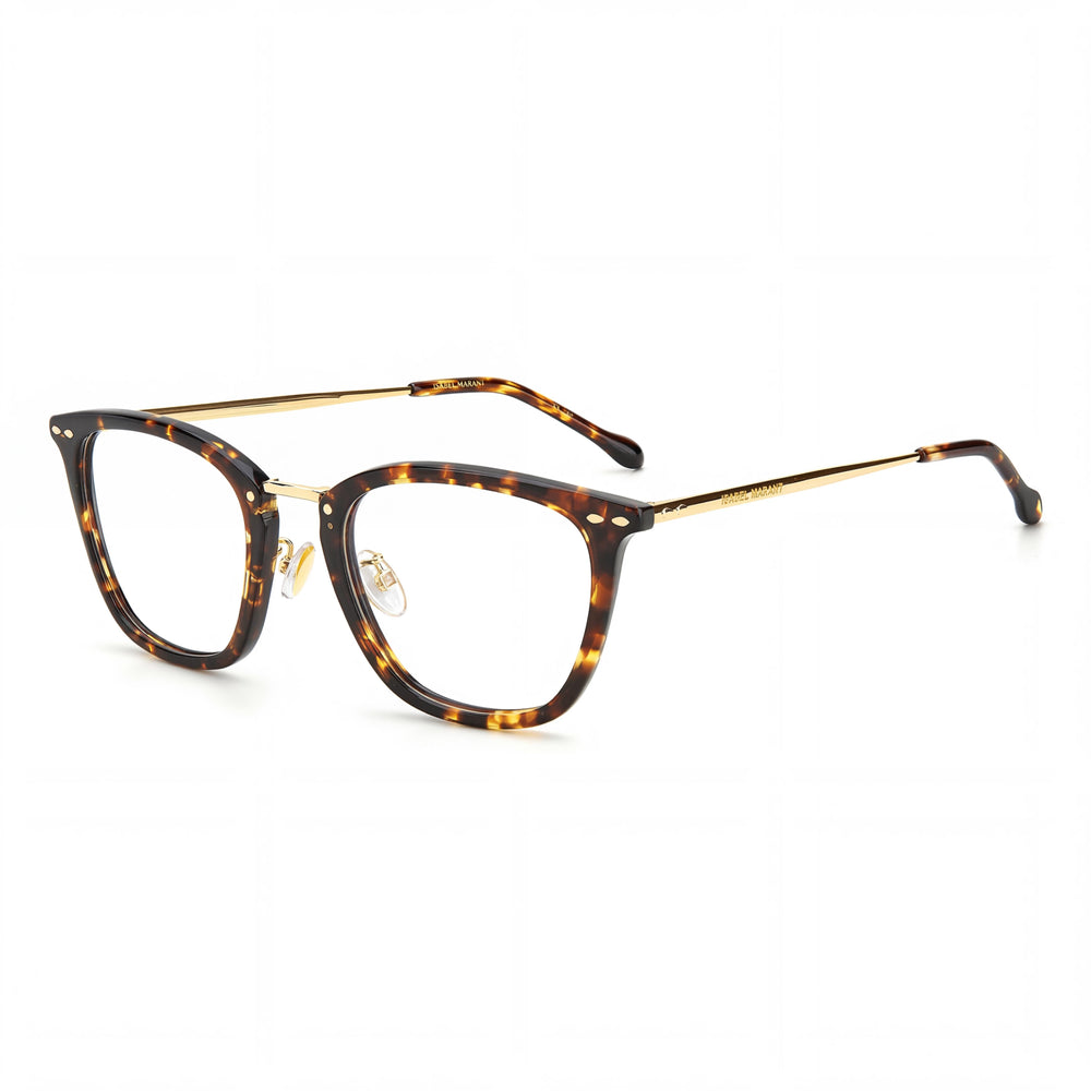 Isabel Marant IM 0045 Modern Style Unisex Polyamide Frame Havana Gold Polycarbonate Non-Polarized Sunglasses 50mm