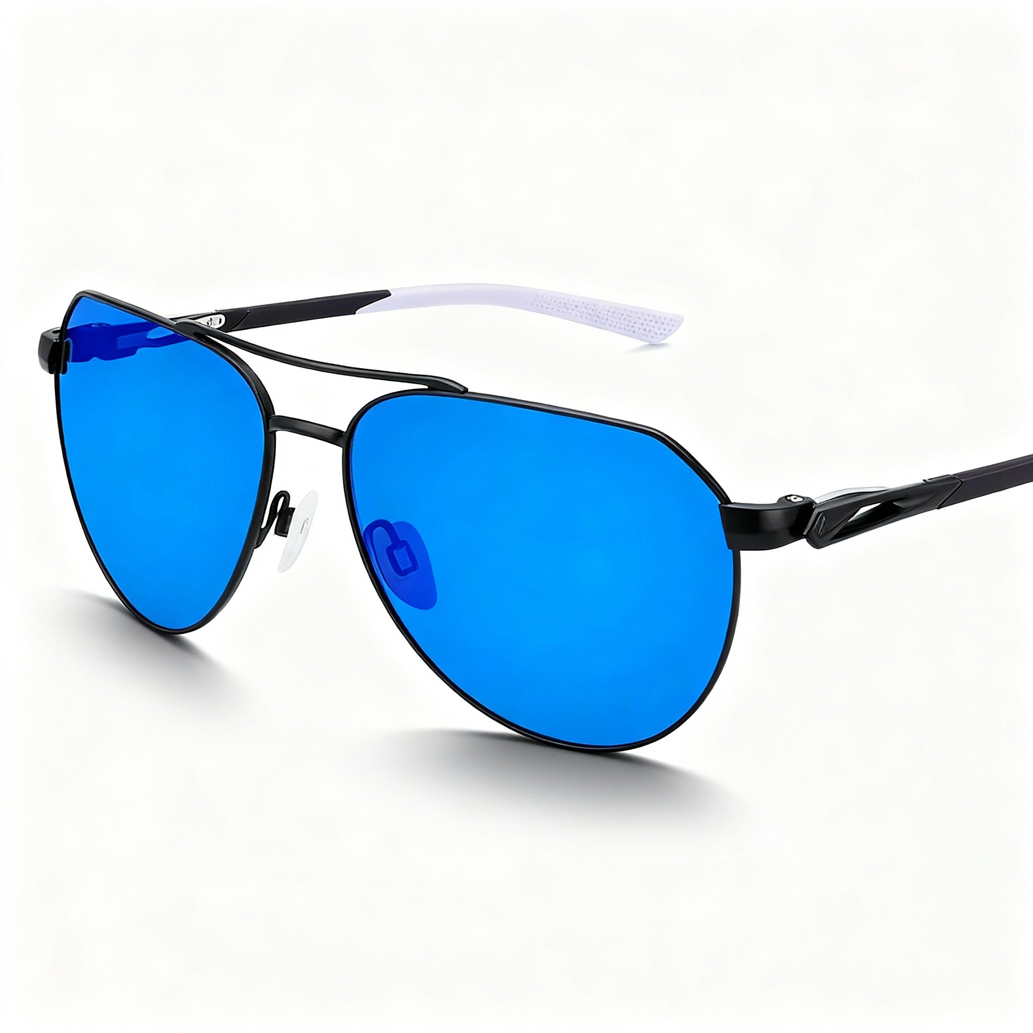 Nike CLUB NINE M DQ0924 Unisex Stainless Steel Wayfarers Non-Polarized Sunglasses Satin Black Grey Ultraviolet 60mm