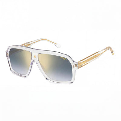 Carrera 1053/S Clásico Unisex Acetato Azul Cristal Espejo Oro Degradado Lentes Protección UV 60-12-145mm