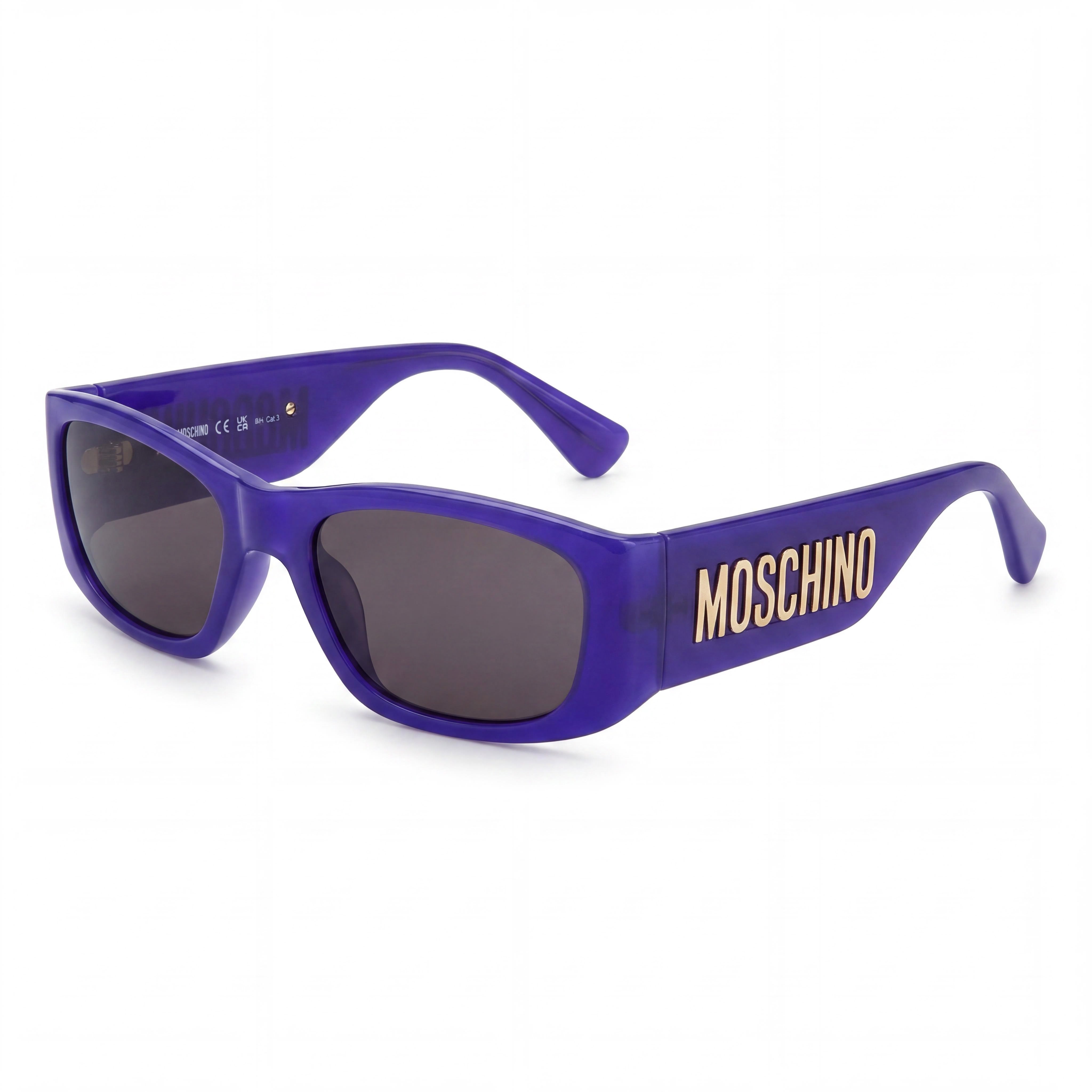 Moschino Casual Women's Havana Cellulose Propionate Frame Polyamide Lens UV Protection Sunglasses 55mm, Photo 1