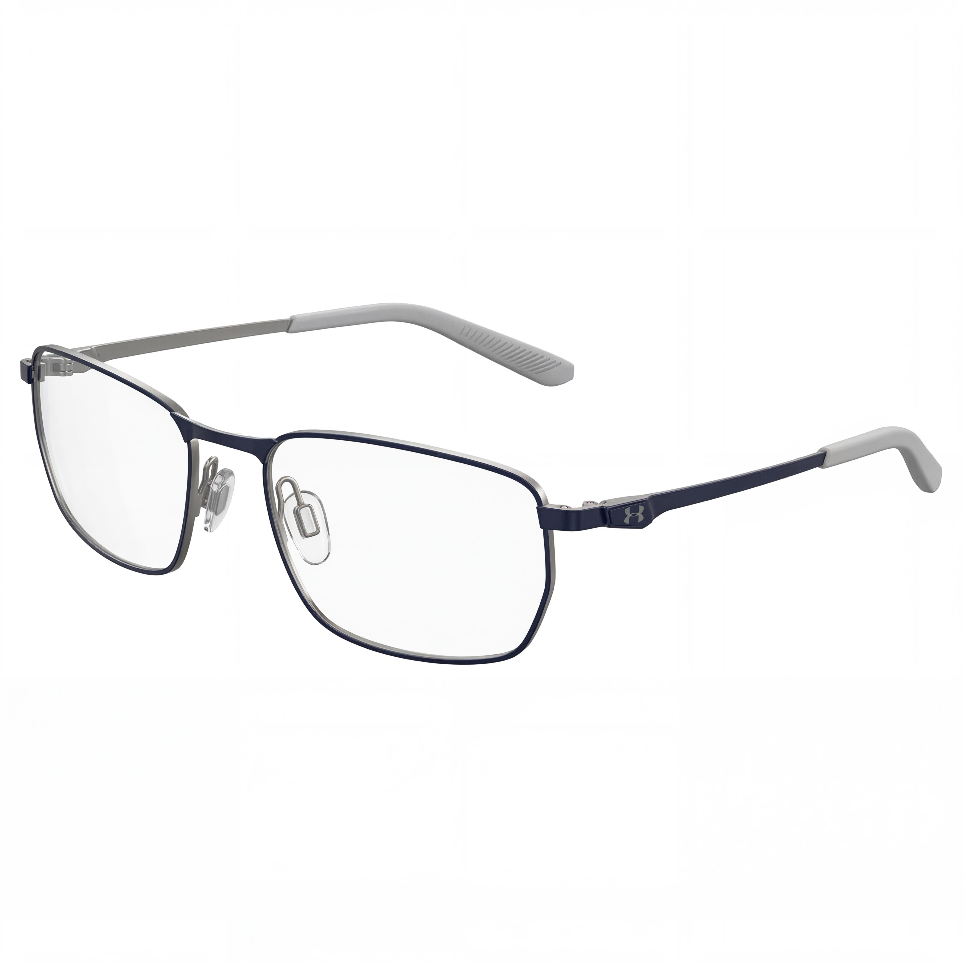 Under Armour Ua 5046/g Monturas Ópticas Geométricas Rectangulares Acero de Aleación Azul Unisex 55mm, Photo 1