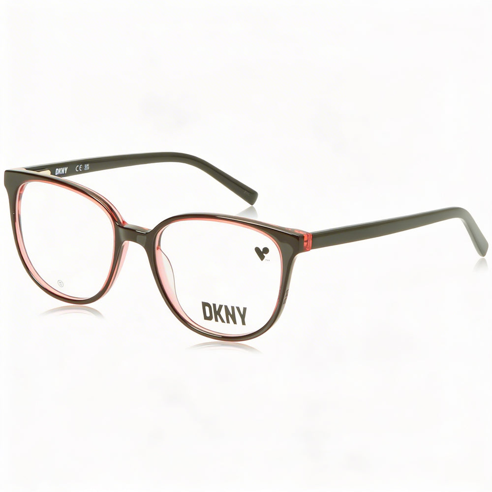 Gafas de sol DKNY Modern DK5059 para hombre, montura de acetato laminado negro coral, lentes no polarizadas, 51 mm