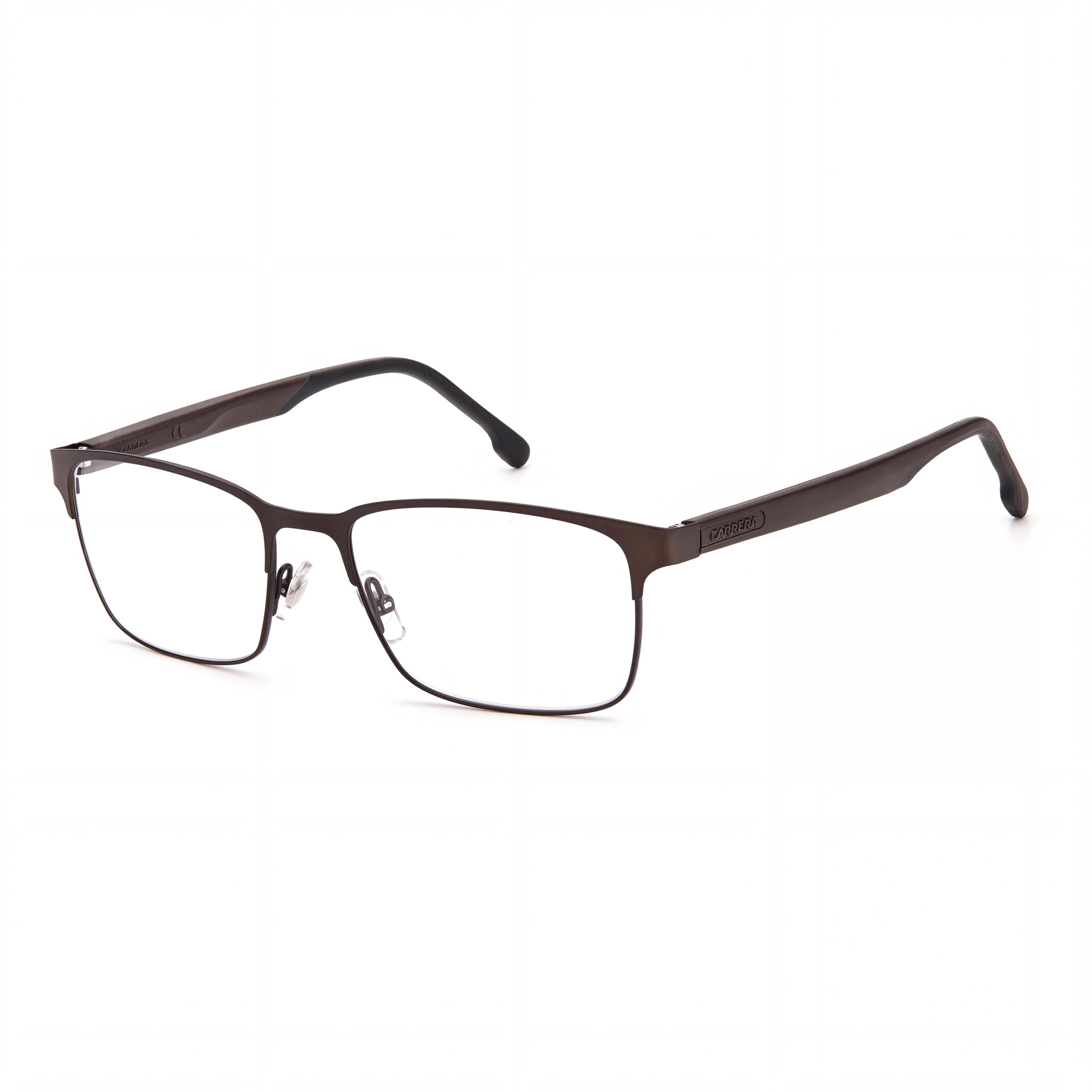 Carrera Carrera 8869 Unisex Alloy Steel Matte Brown Non-Polarized Polycarbonate Eyeglasses 55-18-145mm, Photo 1